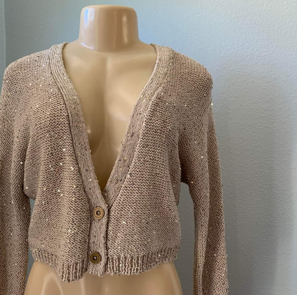 Splendid cropped cardigan